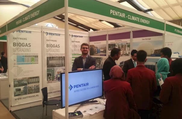 Climate Energy exhibition w Pentair & Ecomembrane at Asia Pacific biogas forum,Jakarta - Image 1